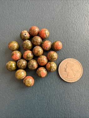 Vintage Semi Precious Stone Beads Bundle A